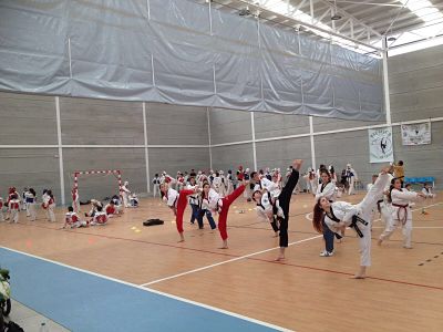 El taekwondo más benéfico en Cúllar Vega