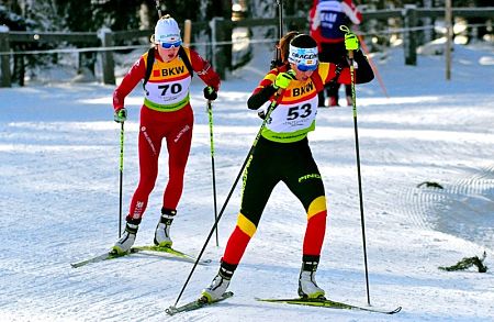 Victoria Padial en el Sprint en Lenzerheide (DRAGONSKI)