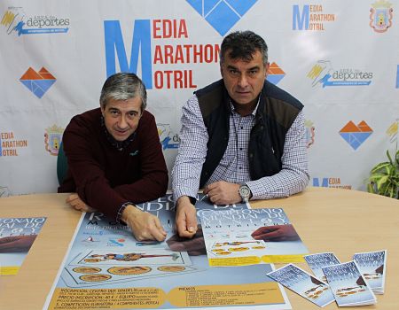 Emilio García junto a Vicente Tovar en la rueda de prensa del Campeonato Mundial de Rentoy motrileño