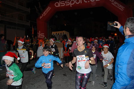 Masiva participación en la San Silvestre de Cenes de la Vega