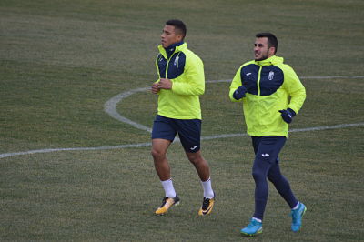 Joselu y Machís aún no trabajan con normalidad 