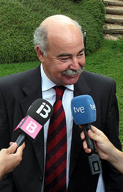Fco. Javier Laino, vicepresidente del Obradoiro