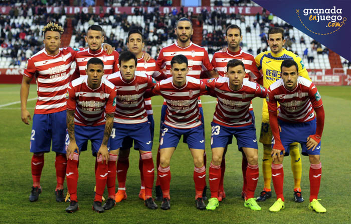 Once inicial del Granada CF ante el Albacete Balompié (LOF)