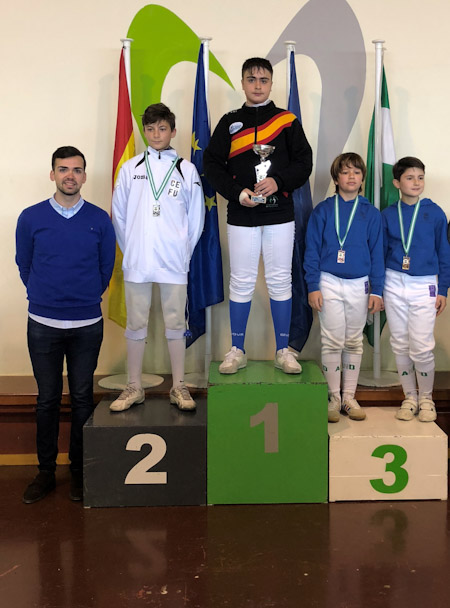 El Campeonato de Andalucia de esgrima se ha celebrado en Maracena