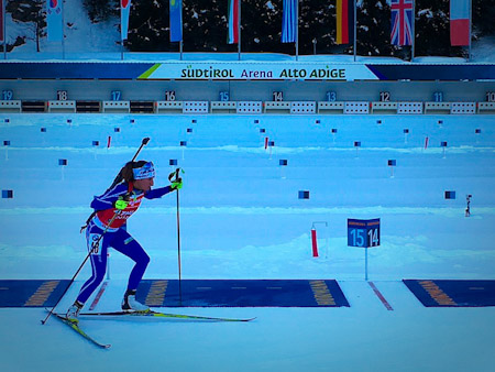 Victoria Padial en la prueba del Sprint