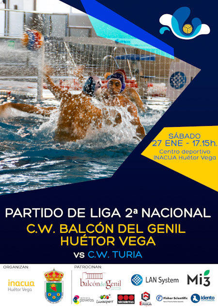 Intenso fin de semana de waterpolo en la Piscina de Huetor Vega
