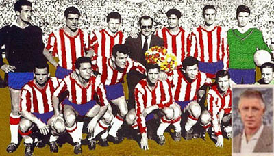 Plantel rojiblanco de la temporada 1958/59