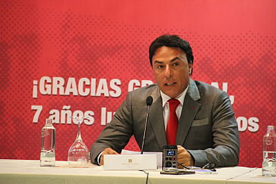 Quique Pina, ex presidente del Granada C.F.