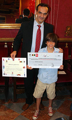 Julián Aranda junto a Fernando Rejón