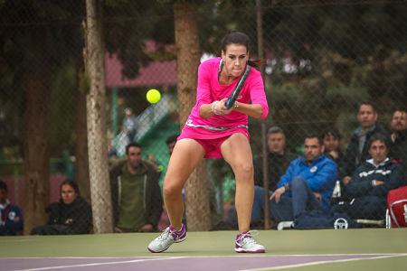 Nuria Partidas ha disputado tres torneos en Egipto