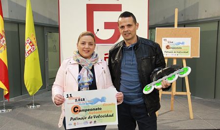 La Diputada de Deportes, Purificación López, ha presentado bel Circuito de Patinaje