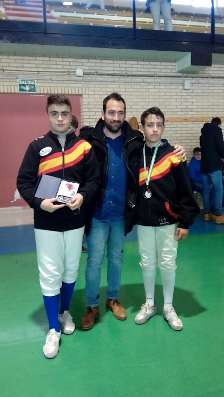 Club de Esgrima Maracena ha tenido una buena actuación en Utrera