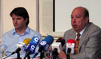 Daniel Lozano junto a Ramiro Pérez de la Blanca (GRJ)