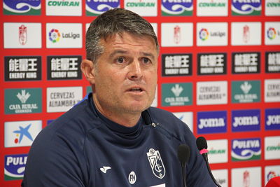 Morilla, en su primera rueda de prensa pre partido 