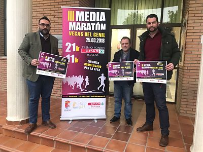 Presentación de la  Media Maratón de Vegas del Genil