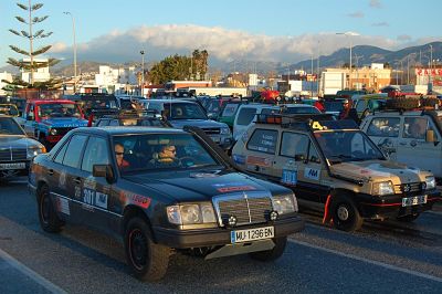 Coches participantes en la Maroc Challengue