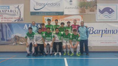 Equipo juvenil del Futsal Alhendin