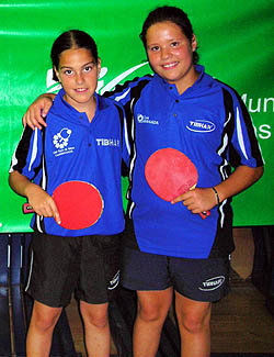 María Isabela Leiva junto a Natalia Leña (GRJ)