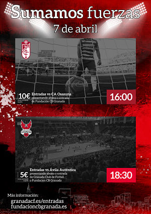 Fundacion CBG y Granada CF vuelven a hacer una campaña conjunta