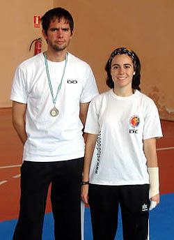 José Pedro Cirre junto a Beatriz Palma (GRJ)