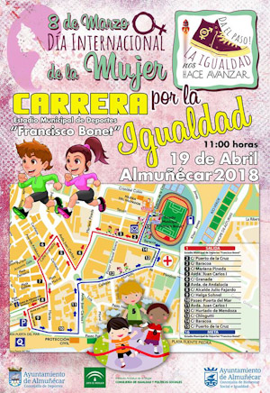 Almuñécar celebrará la Carrera por la igualdad