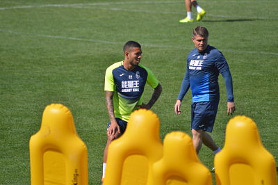 El equipo ya piensa en el Huesca 