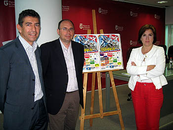 Manuel Alarcón, Pedro Jiménez y Sandra García (GRJ)