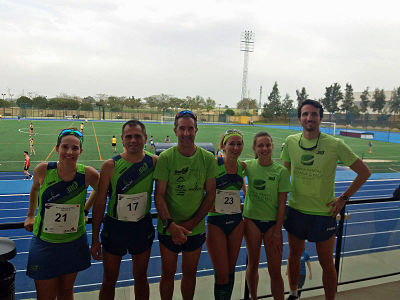 Atletas de la Juventud atlética de Guadix