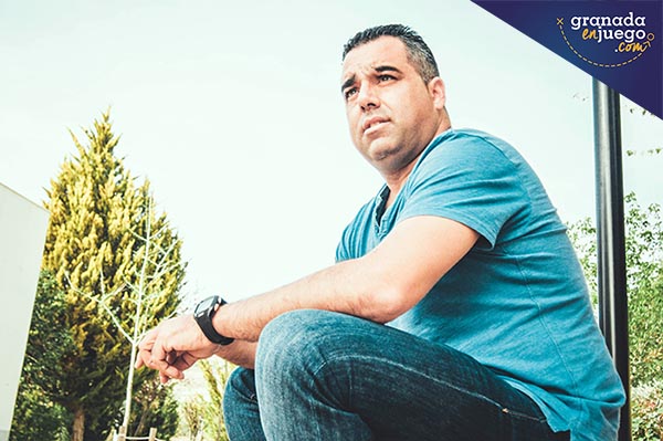 Germán Crespo, entrenador del Agroisa Huétor Tájar (VICENTE CARVAJAL)