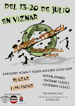 Viznar celebrará el campus Saber-tooth Basketball Camp
