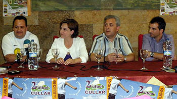 Un momento de la presentación del Campus de Cúllar (GRJ)
