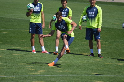Jean Carlos ha trabajado con el primer equipo (GRJ)