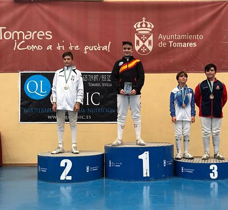 José Manuel Rojas se ha proclamado Campeón de Andalucia infantil