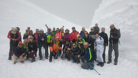 Senderistas sexitanos en Sierra Nevada