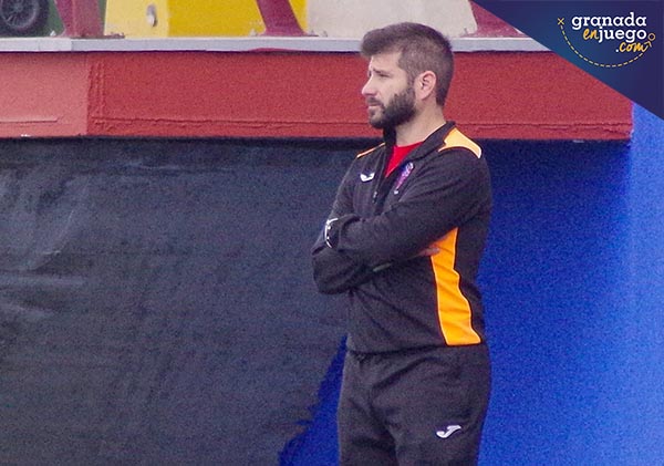 Jordi Puga en un encuentro del Vandalia de la pasada temporada (V. CARVAJAL)