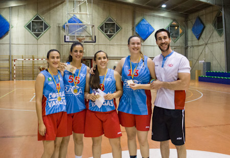 Ganadoras en categoría femenina