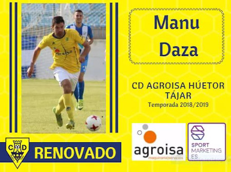 Manu Daza seguirá en el Agroisa Huetor Tajar (CD HUÉTOR TÁJAR)