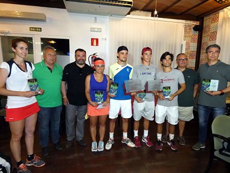 Ganadores del Campeonato de Andalucia de Tenis de Selecciones provinciales (CASTILLO)
