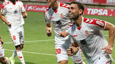 Rodri celebrando un tanto con la Cultural 