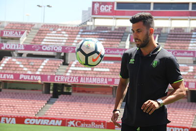 Fede Vico, en su presentación como rojiblanco 