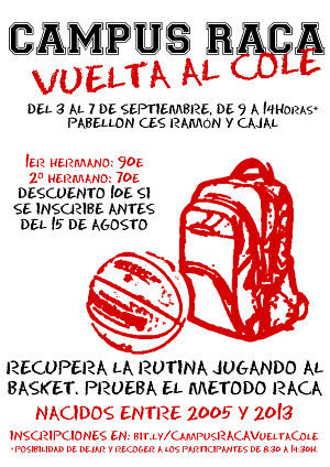 El RACA celebrará un Campus en el mes de septiembre