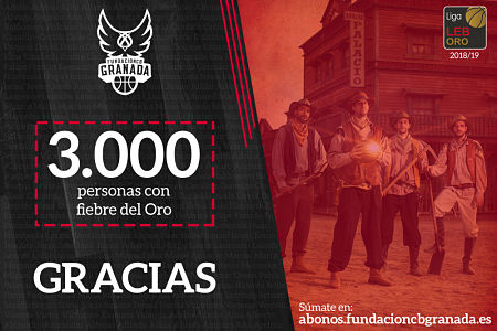 La afición nazarí se ha contagiado de la fiebre del oro