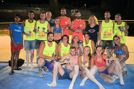 Ganadores en categoria masculina y femenina 