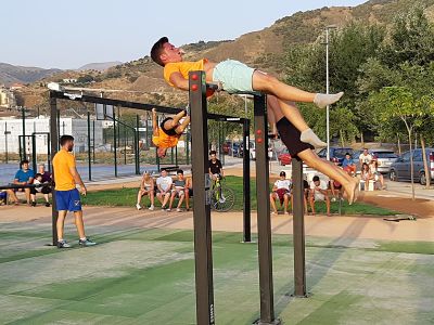 Nuevo parque para practicar Calistenia en Vegas del Genil
