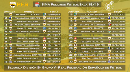 El Sima Peligros tendrá un difícil comienzo de liga (PFS) 
