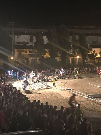 Enduro Indoor celebrado en Montefrío este fin de semana