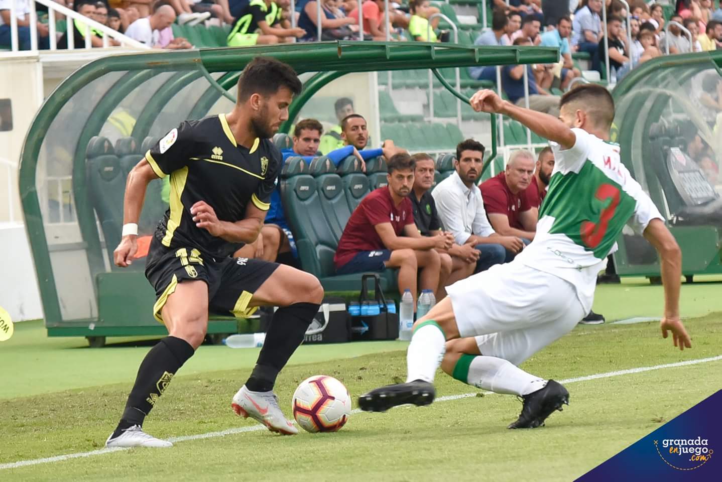 Los nazaríes han comenzado la temporada sumando un empate (J. M. BALDOMERO)