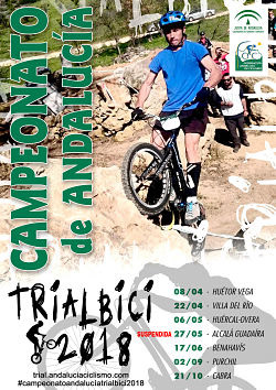 Purchil acogerá el Campeonato de Andalucia de Trial bici