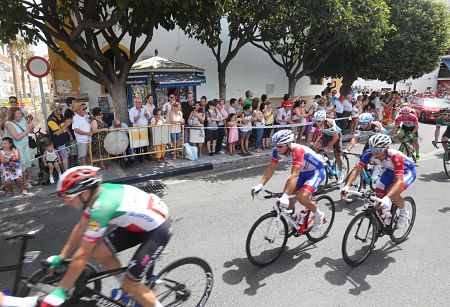 La quinta etapa de la Vuelta Ciclista a España ha tenido su salida en la capital