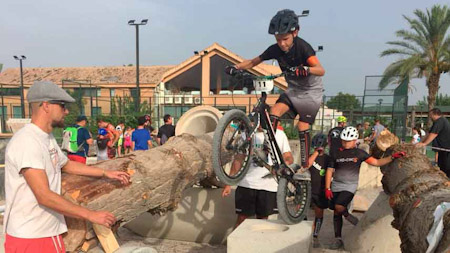 Purchil acogió la prueba del Campeonato de Andalucia,de Trial Bici (FAC)